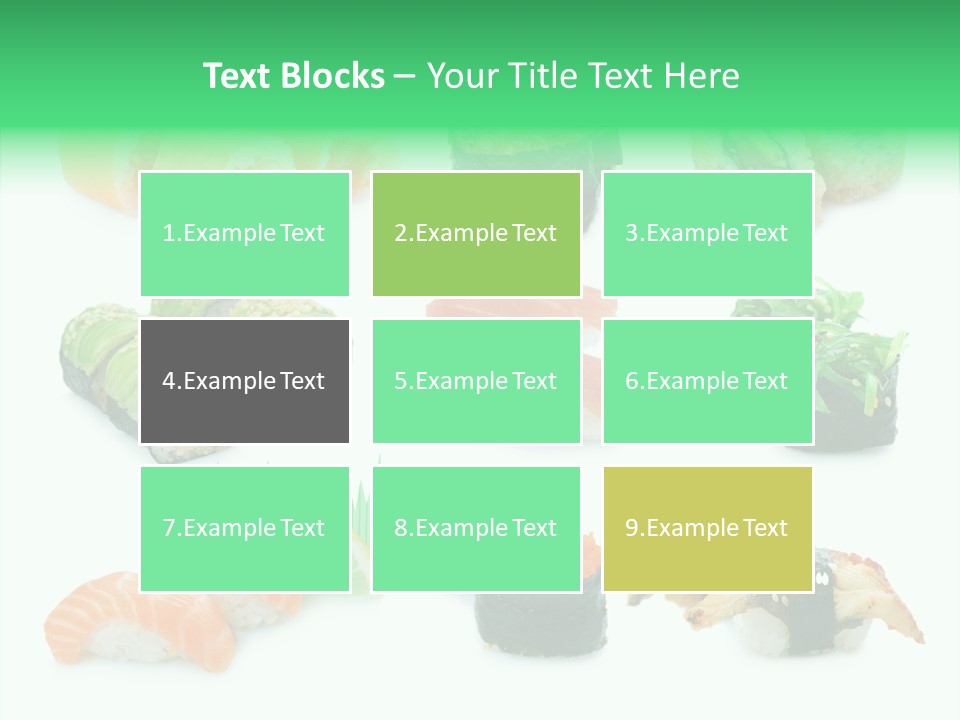 Oriental California Sauce PowerPoint Template