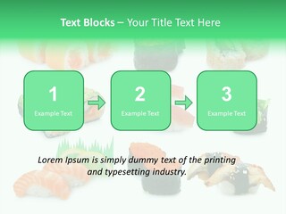 Oriental California Sauce PowerPoint Template