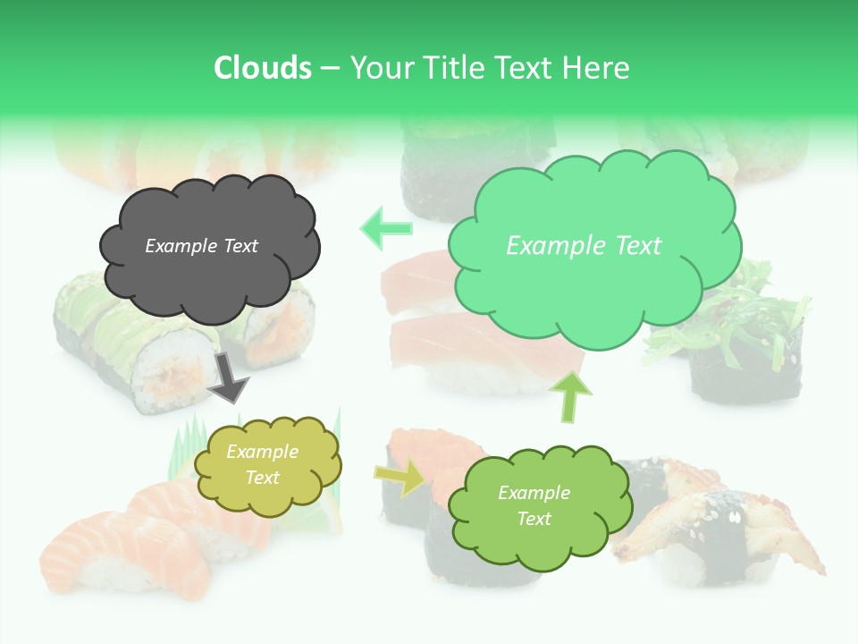 Oriental California Sauce PowerPoint Template