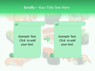 Oriental California Sauce PowerPoint Template