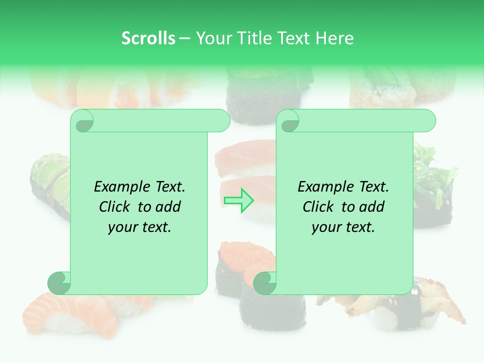 Oriental California Sauce PowerPoint Template