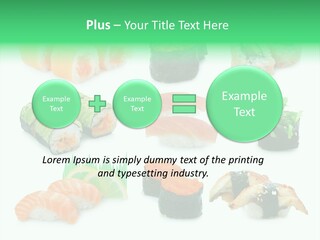 Oriental California Sauce PowerPoint Template