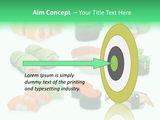 Oriental California Sauce PowerPoint Template