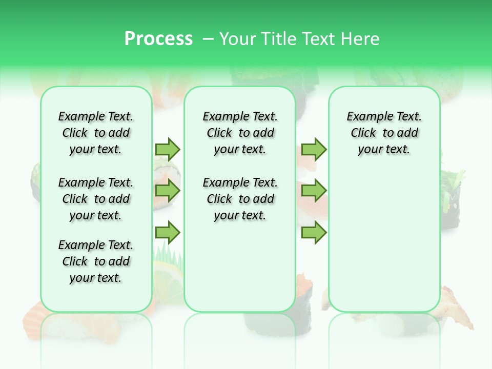Oriental California Sauce PowerPoint Template