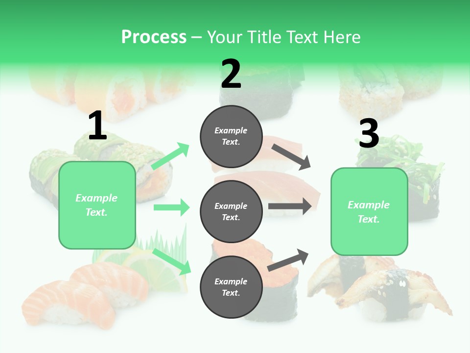 Oriental California Sauce PowerPoint Template