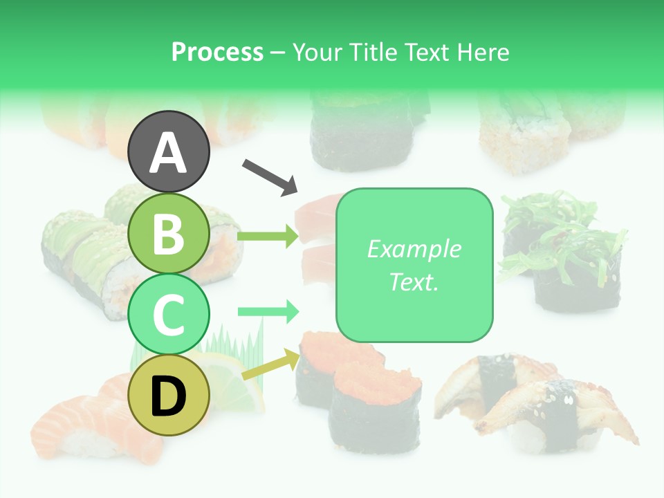 Oriental California Sauce PowerPoint Template