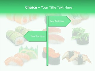 Oriental California Sauce PowerPoint Template