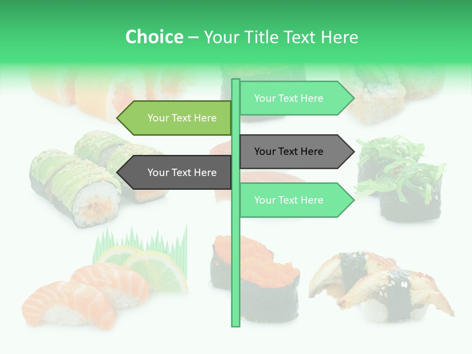 Oriental California Sauce PowerPoint Template