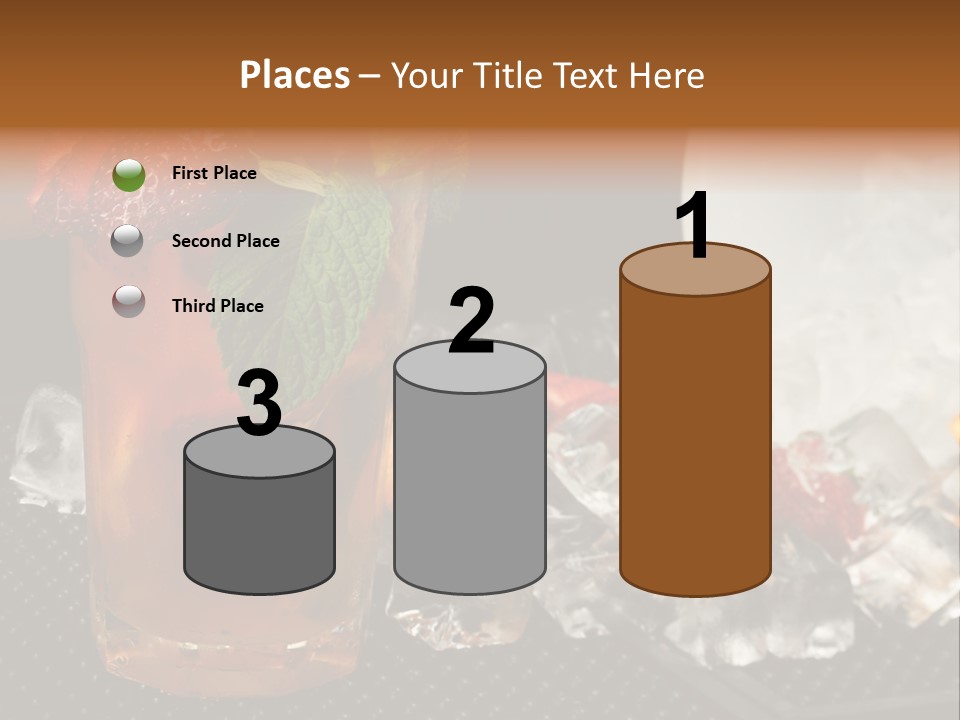 Alcohol Grog Shaker PowerPoint Template