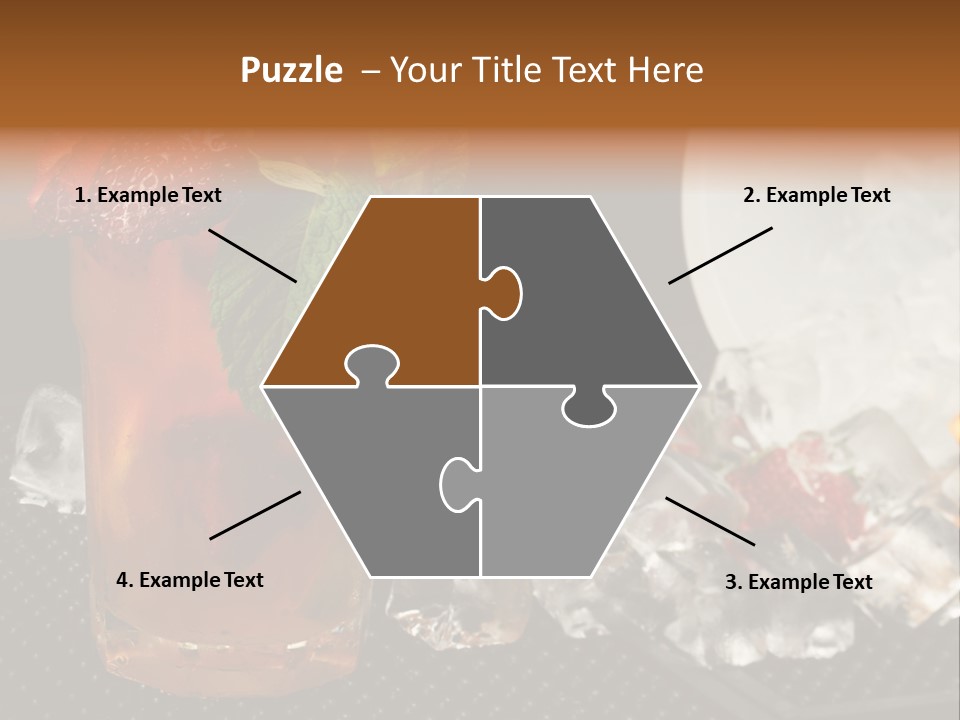 Alcohol Grog Shaker PowerPoint Template