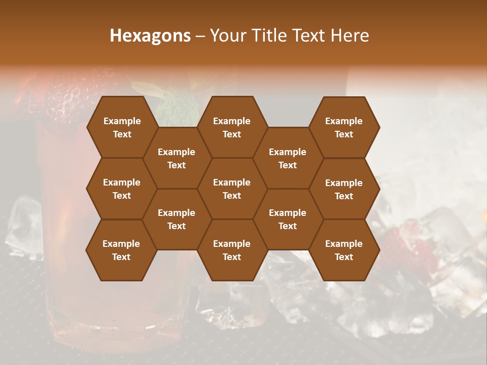 Alcohol Grog Shaker PowerPoint Template