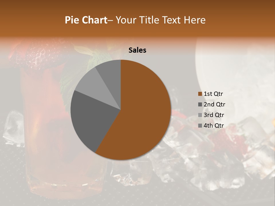 Alcohol Grog Shaker PowerPoint Template