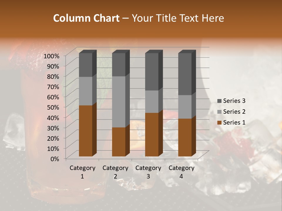 Alcohol Grog Shaker PowerPoint Template