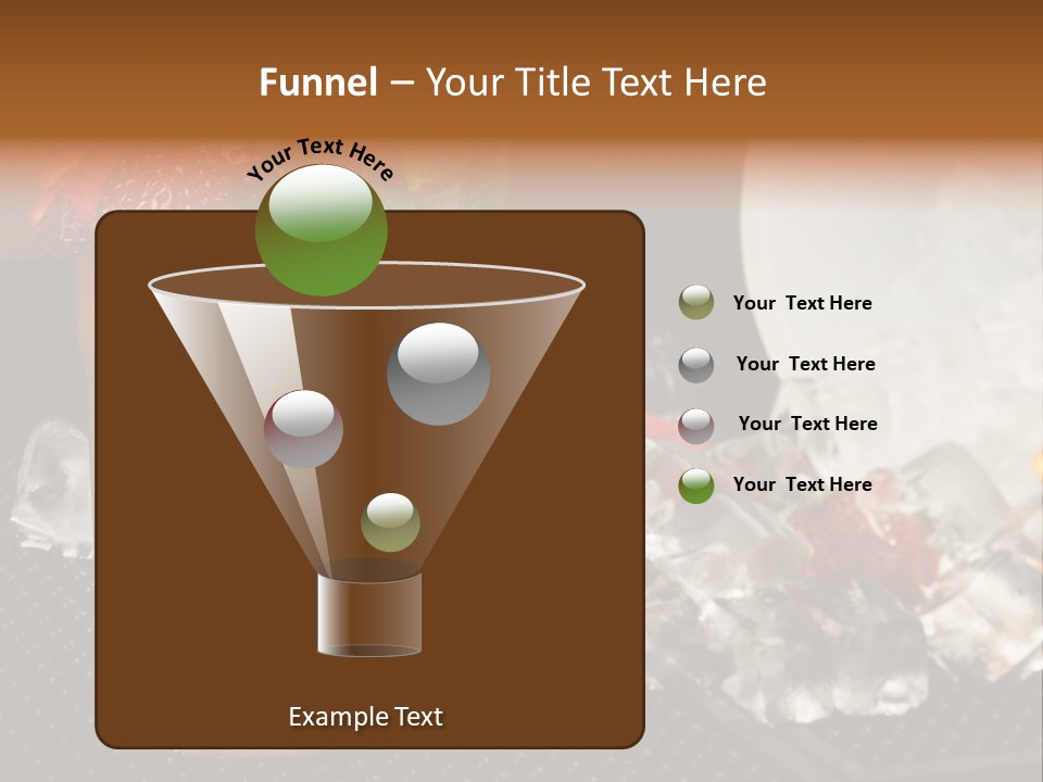 Alcohol Grog Shaker PowerPoint Template