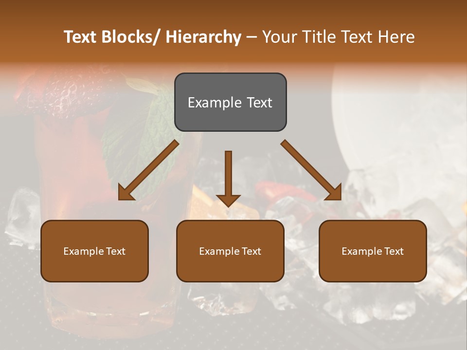 Alcohol Grog Shaker PowerPoint Template