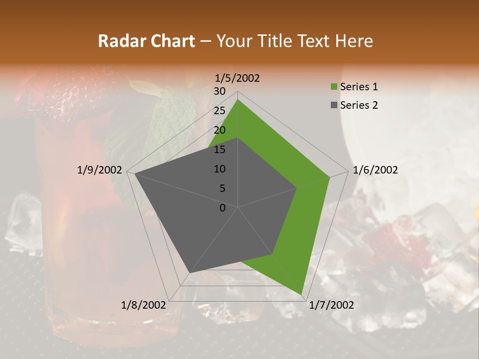Alcohol Grog Shaker PowerPoint Template