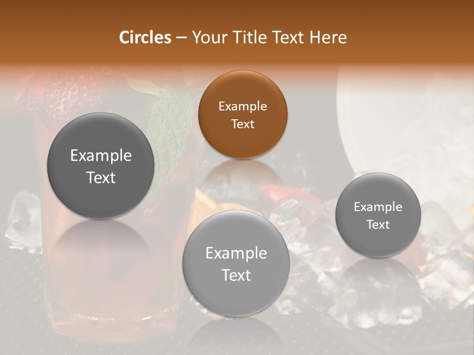 Alcohol Grog Shaker PowerPoint Template