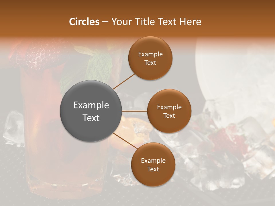 Alcohol Grog Shaker PowerPoint Template