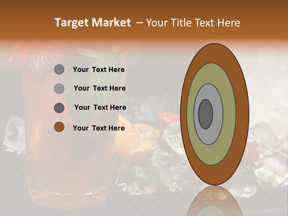 Alcohol Grog Shaker PowerPoint Template