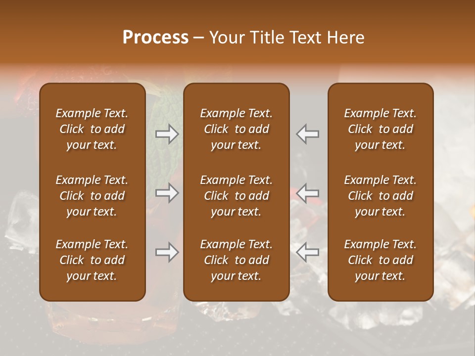 Alcohol Grog Shaker PowerPoint Template
