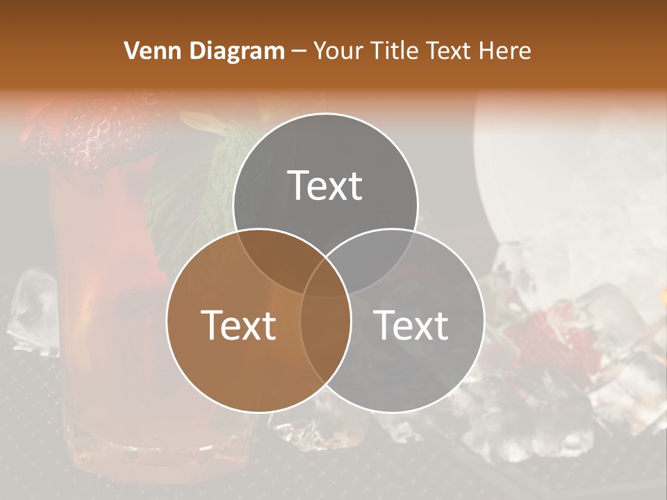 Alcohol Grog Shaker PowerPoint Template