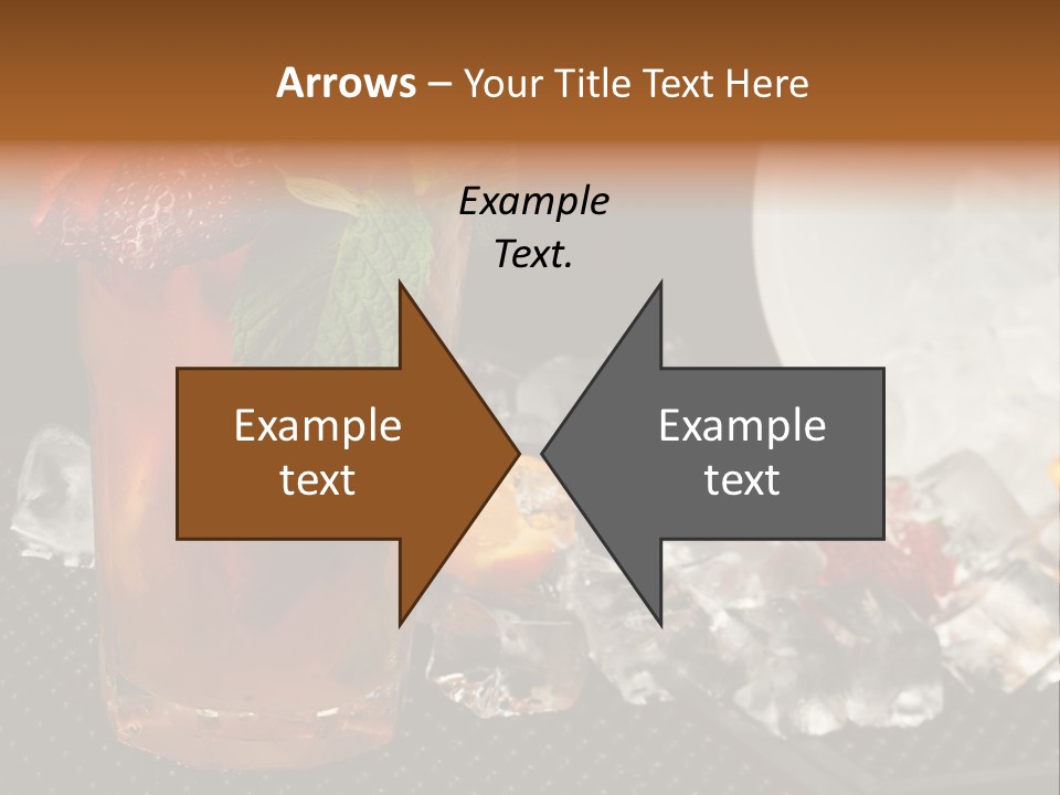 Alcohol Grog Shaker PowerPoint Template