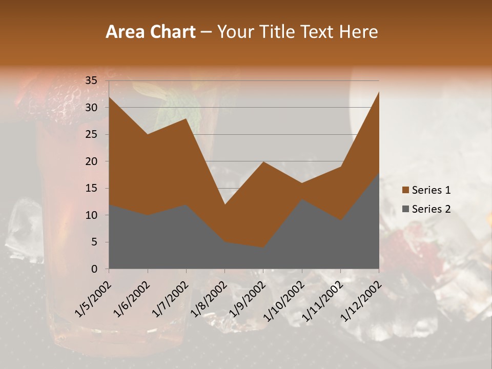 Alcohol Grog Shaker PowerPoint Template