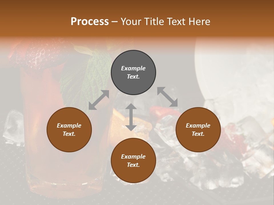 Alcohol Grog Shaker PowerPoint Template