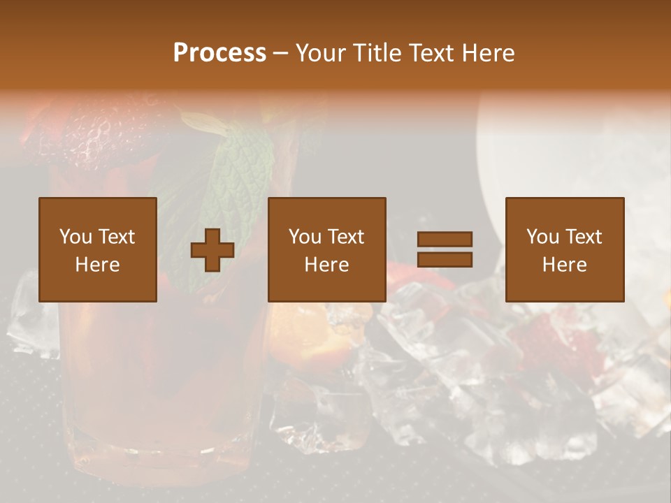 Alcohol Grog Shaker PowerPoint Template