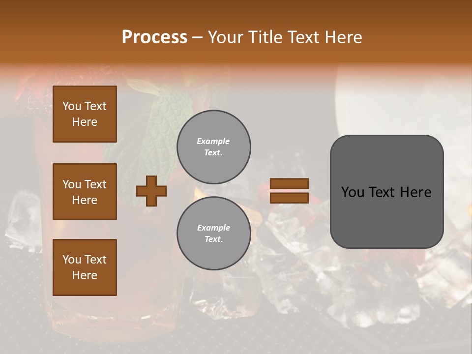 Alcohol Grog Shaker PowerPoint Template
