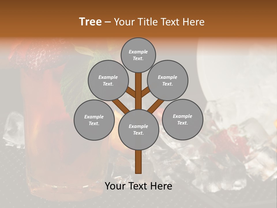 Alcohol Grog Shaker PowerPoint Template