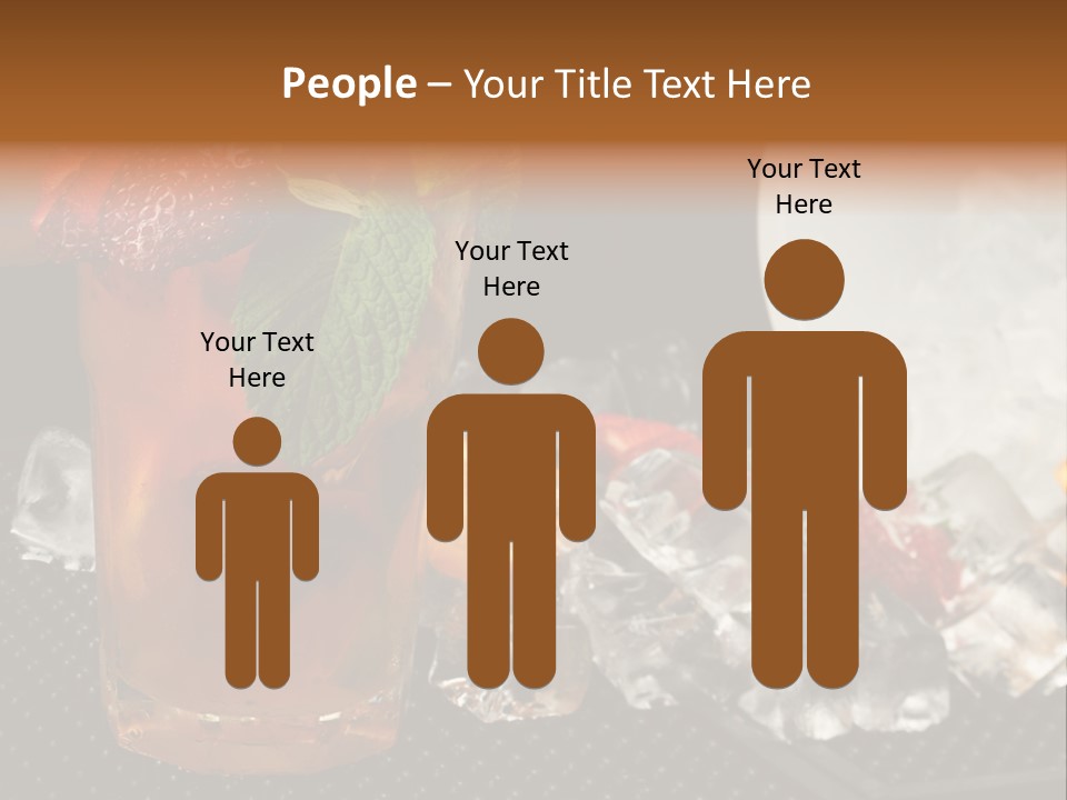 Alcohol Grog Shaker PowerPoint Template