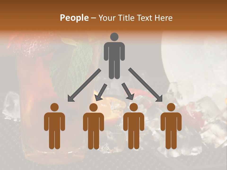 Alcohol Grog Shaker PowerPoint Template