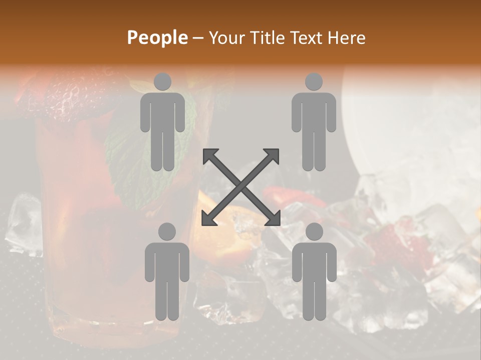 Alcohol Grog Shaker PowerPoint Template