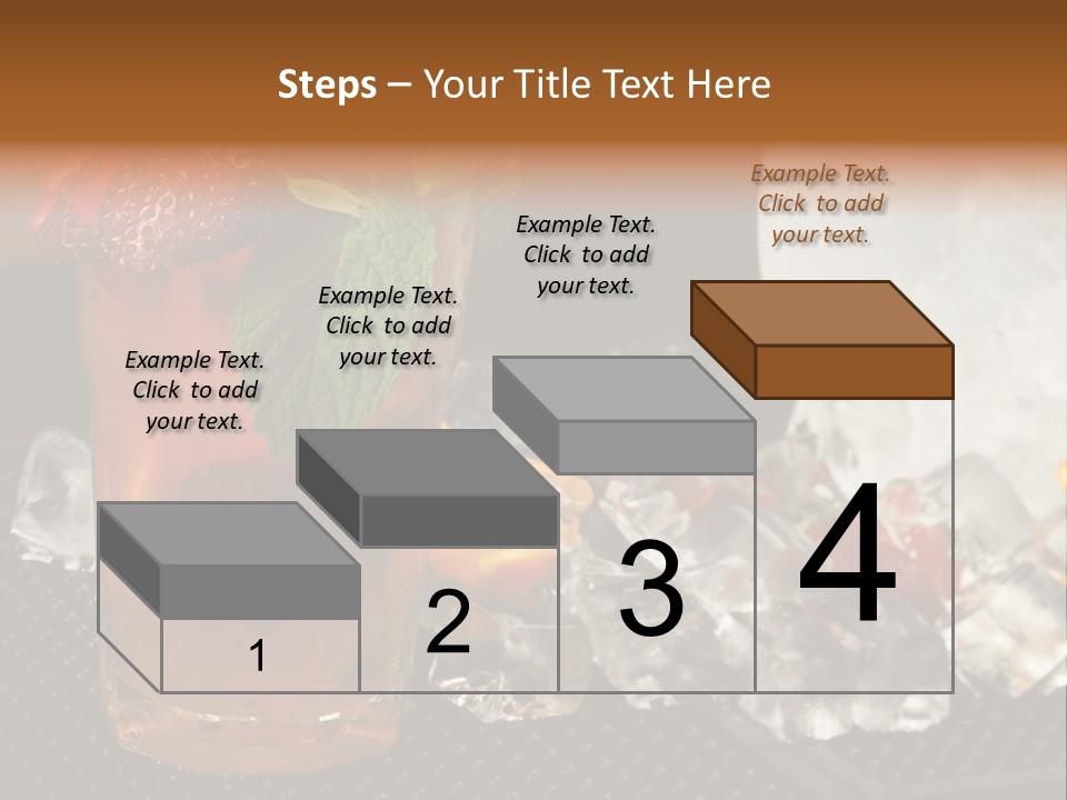Alcohol Grog Shaker PowerPoint Template