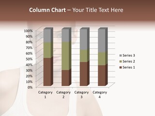 Make Up Isolated Model PowerPoint Template