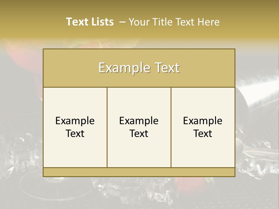 Drink Bucket Lemon PowerPoint Template