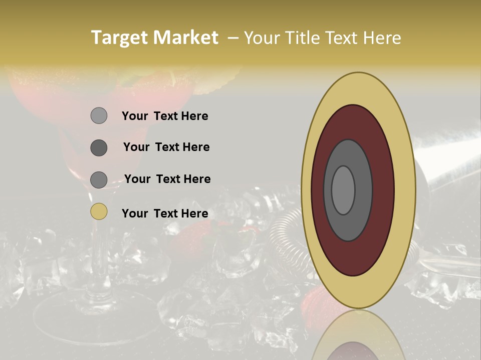 Drink Bucket Lemon PowerPoint Template