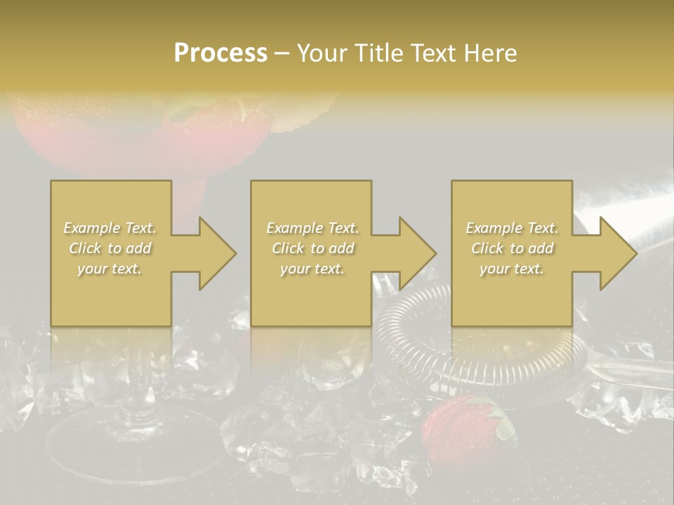 Drink Bucket Lemon PowerPoint Template