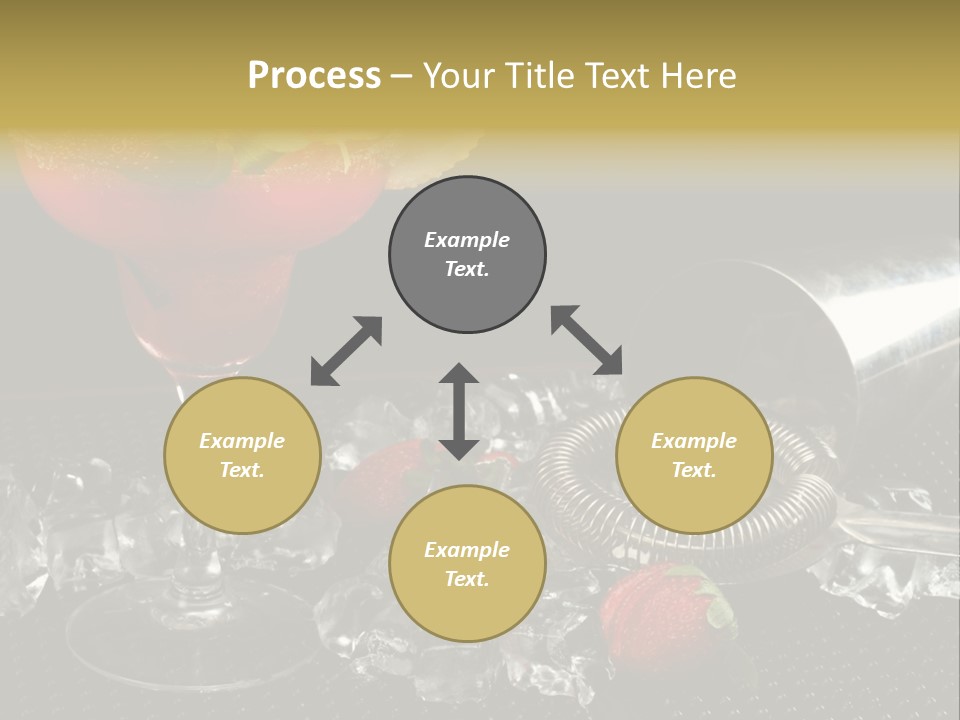 Drink Bucket Lemon PowerPoint Template