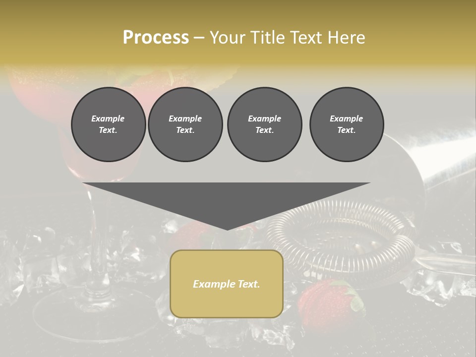 Drink Bucket Lemon PowerPoint Template