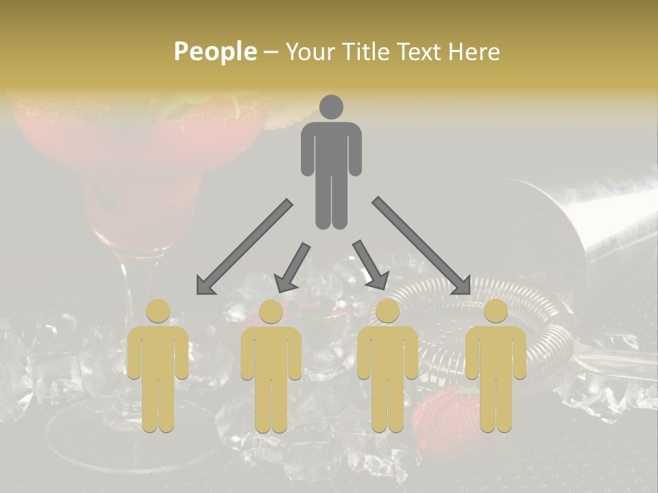 Drink Bucket Lemon PowerPoint Template