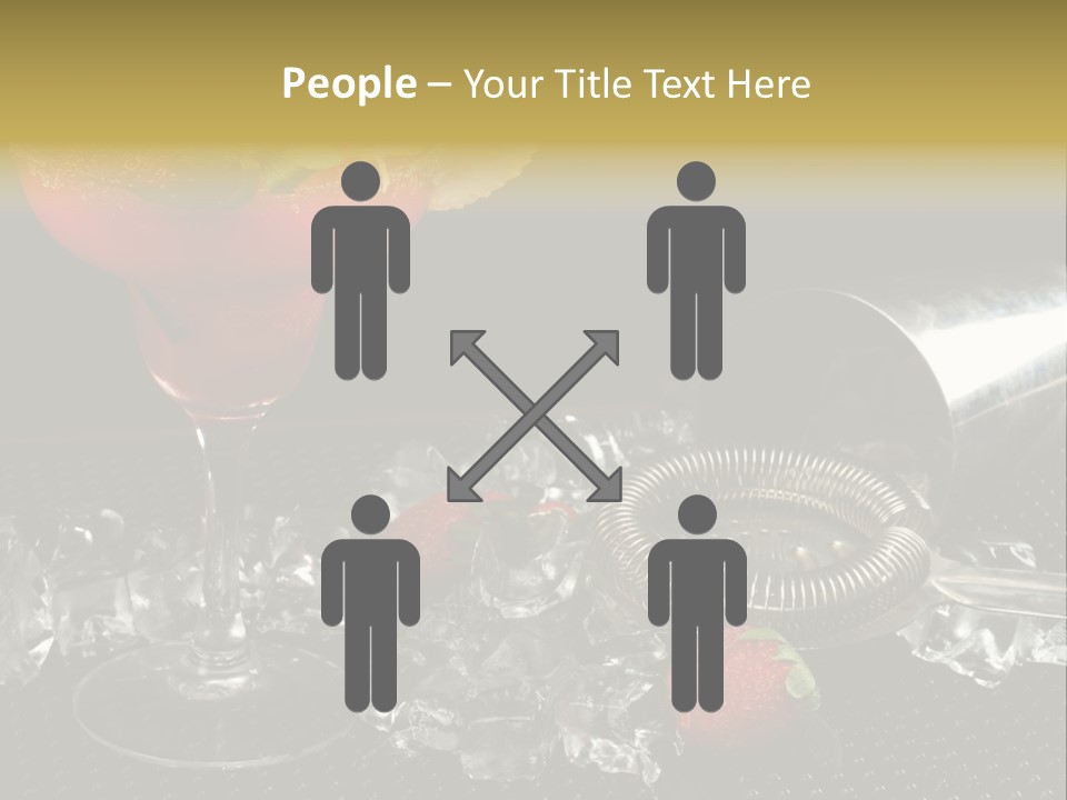 Drink Bucket Lemon PowerPoint Template