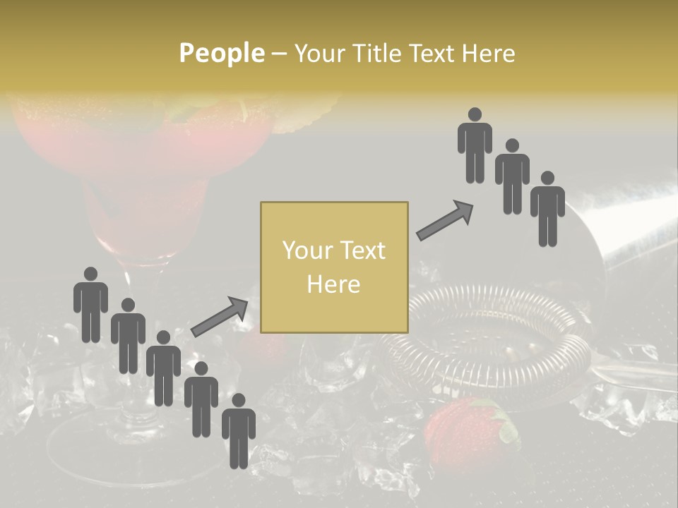 Drink Bucket Lemon PowerPoint Template