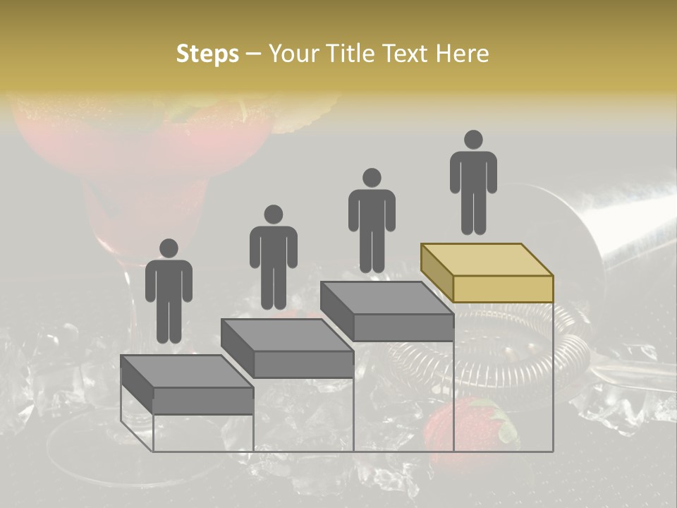 Drink Bucket Lemon PowerPoint Template