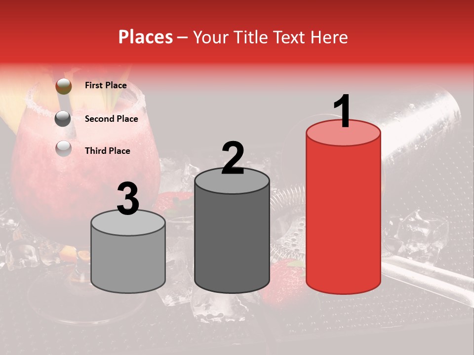 Rum Grog Fruit PowerPoint Template