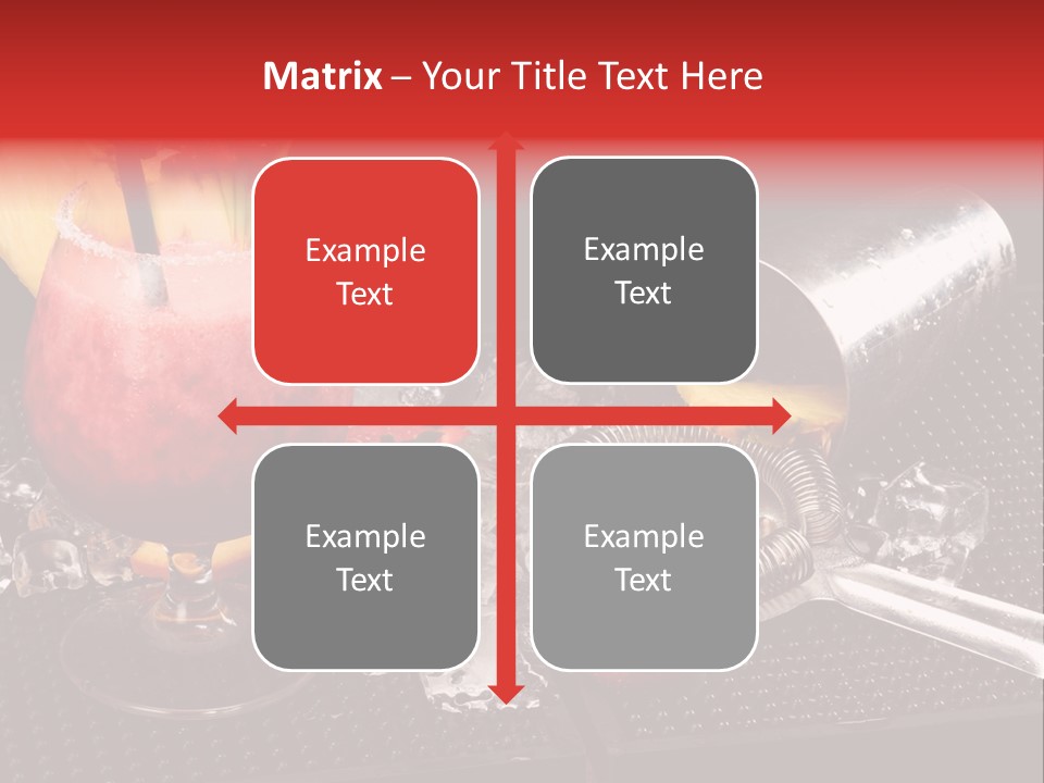 Rum Grog Fruit PowerPoint Template