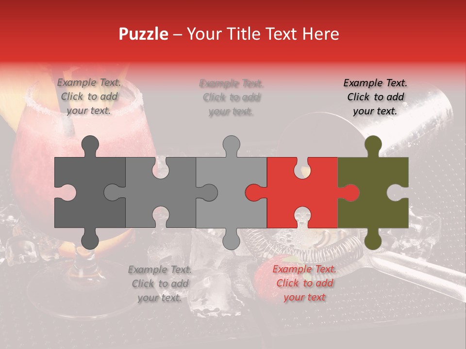 Rum Grog Fruit PowerPoint Template