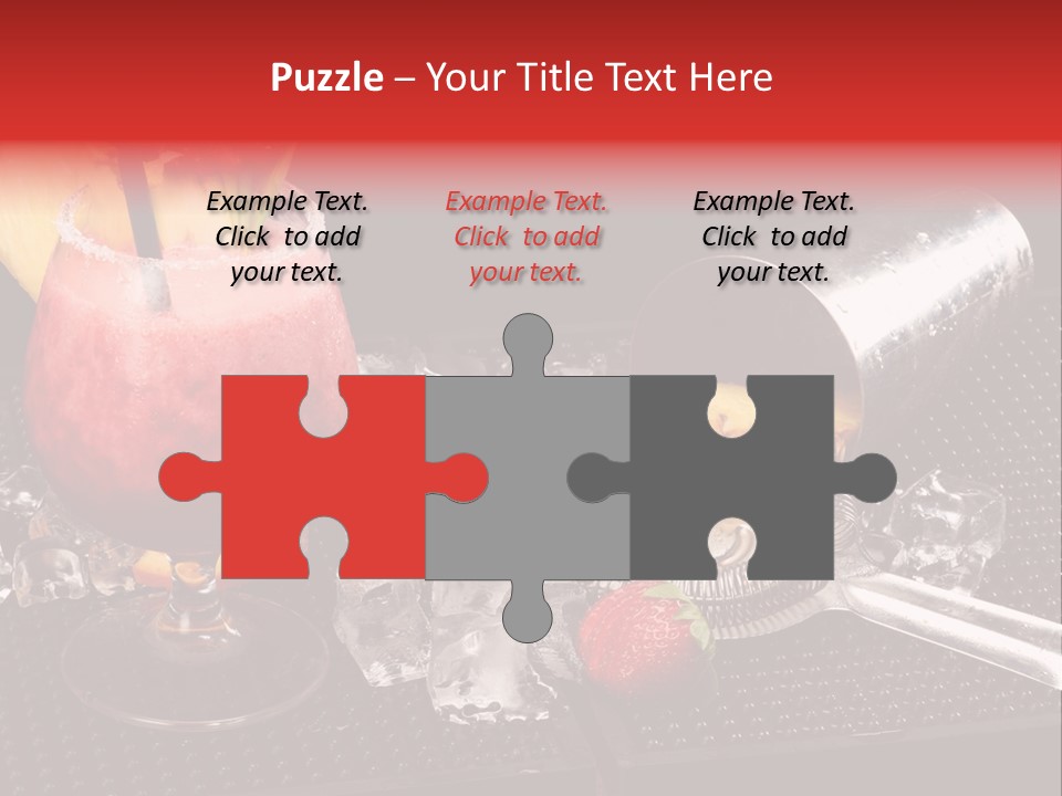 Rum Grog Fruit PowerPoint Template