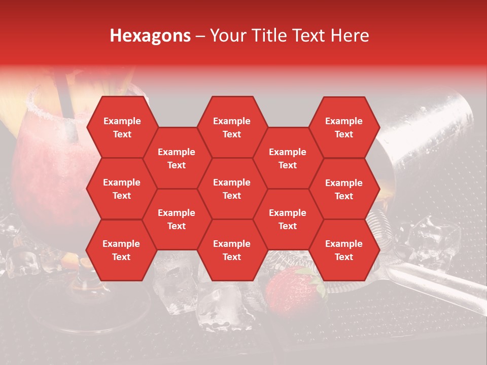 Rum Grog Fruit PowerPoint Template